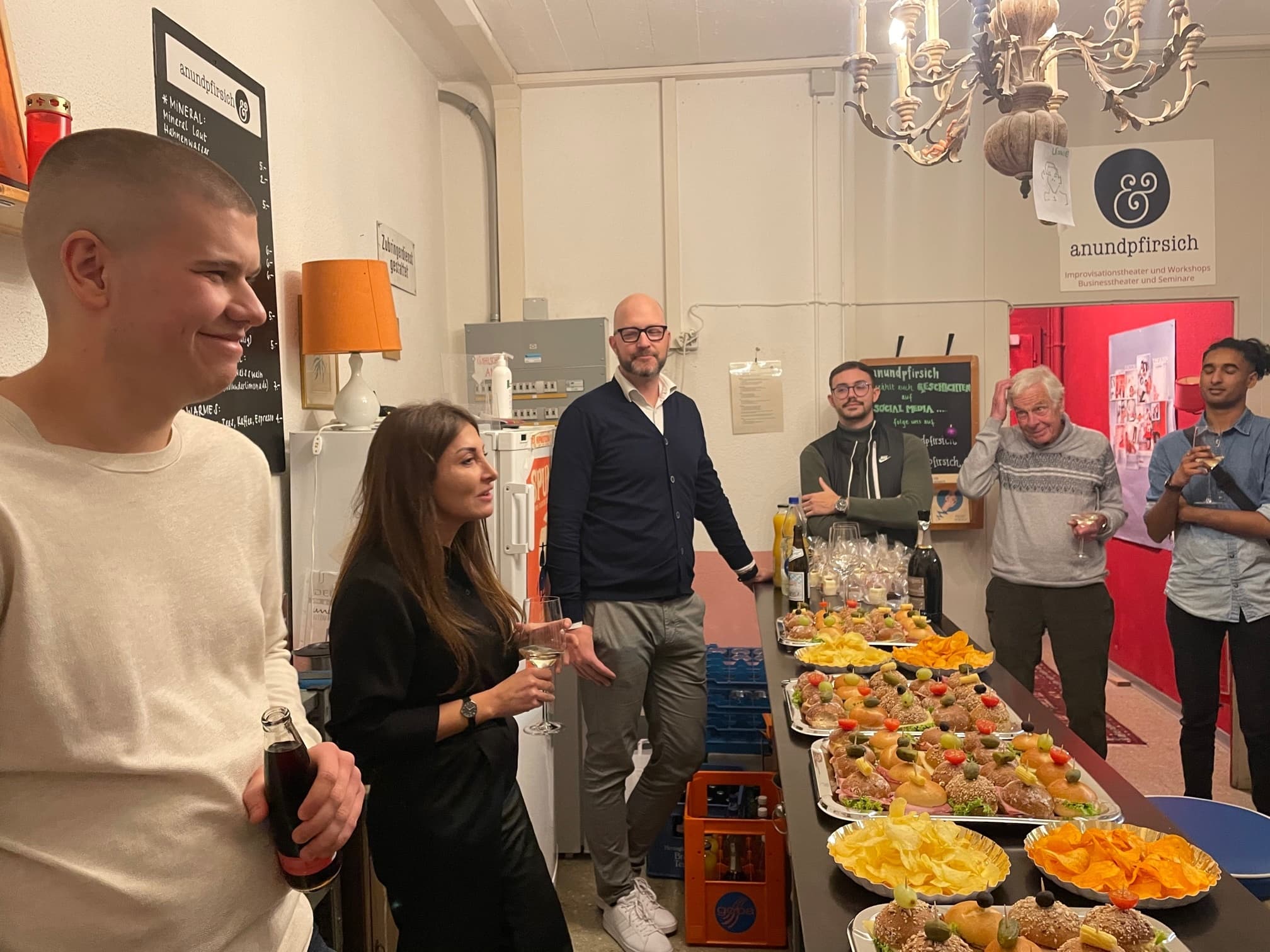 Apéro in der Töpferei