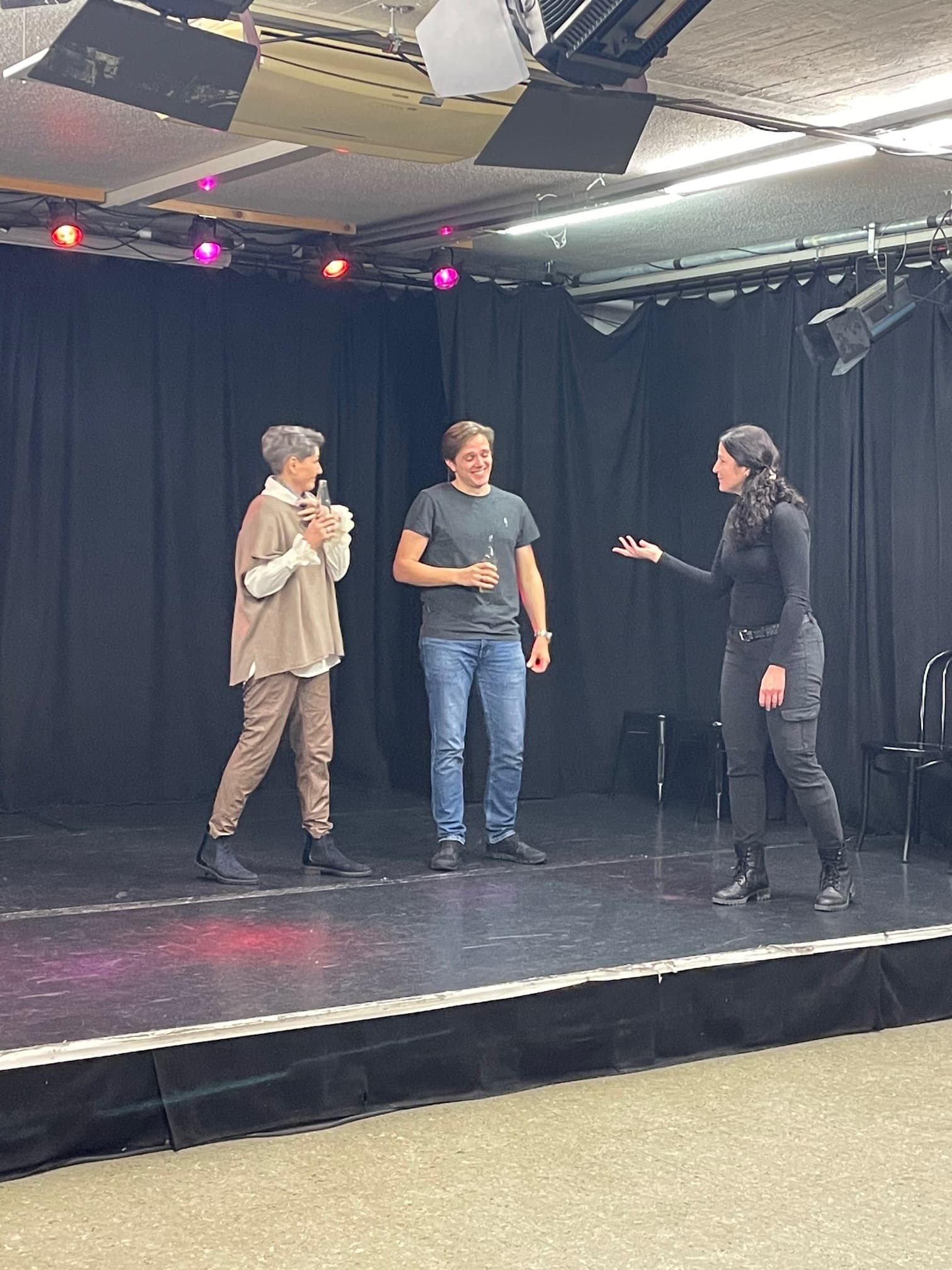 Impro-Workshop in der Töpferei