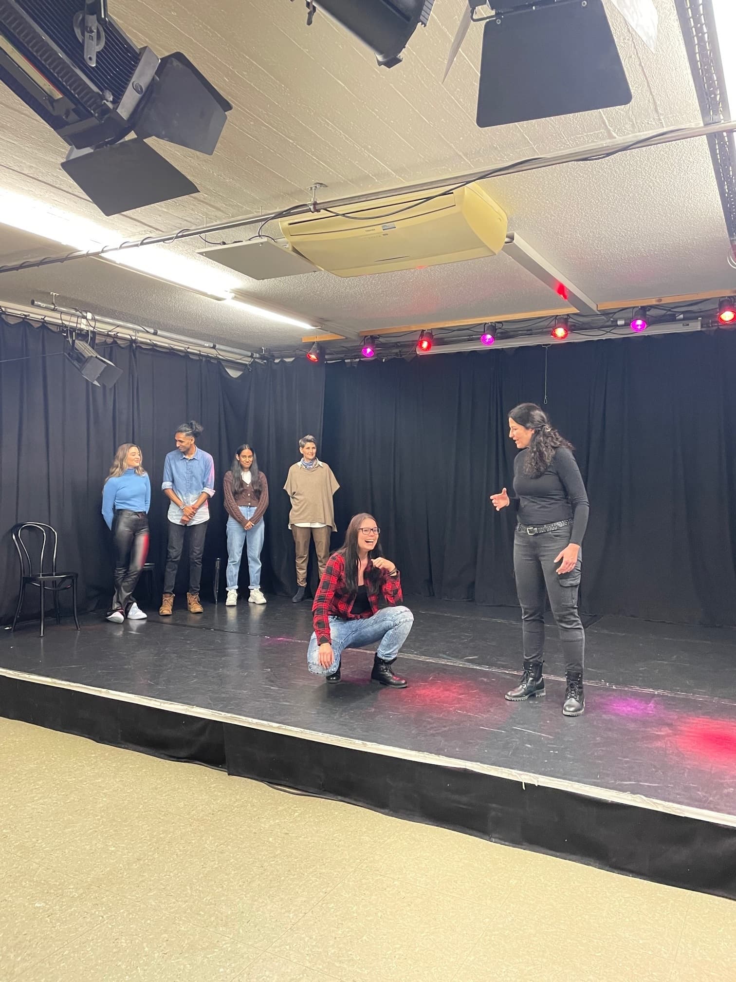 Impro-Workshop in der Töpferei